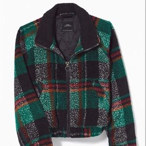 UO Teddy cropped jacket